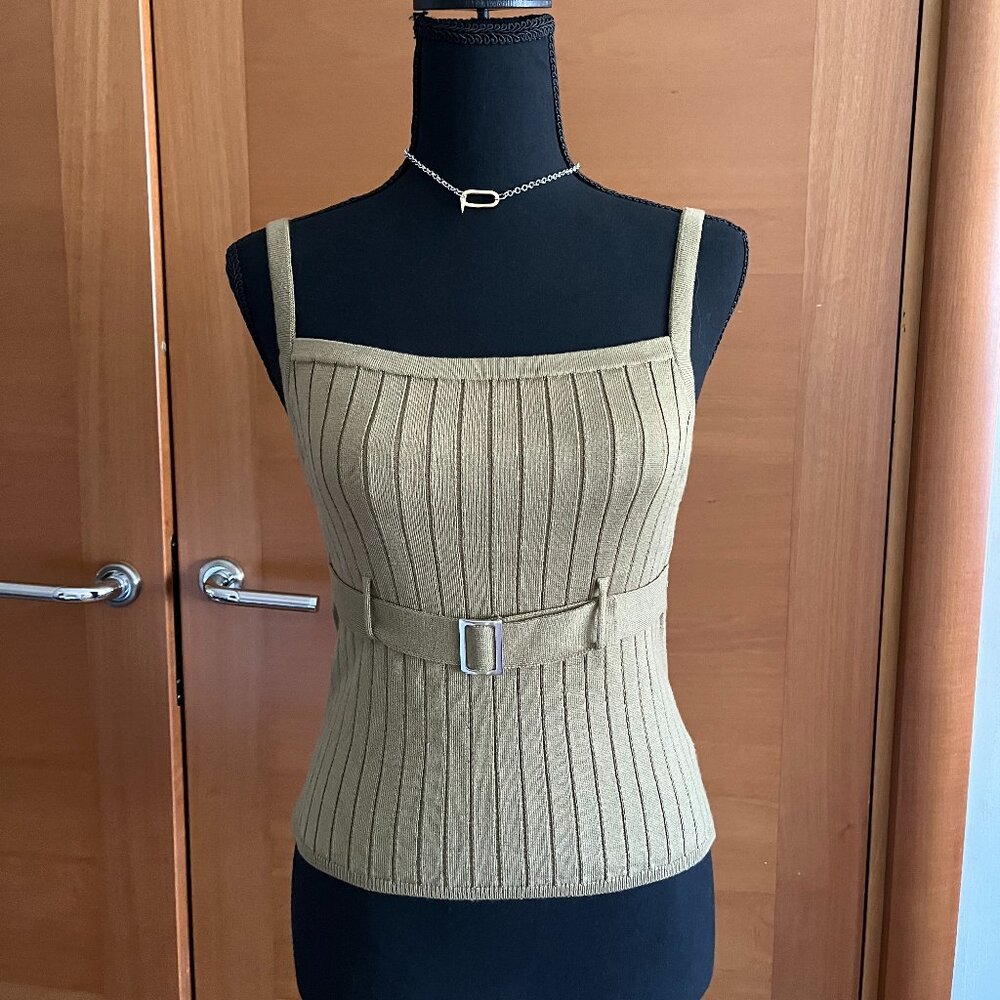 UO Silence + Noise Knit Camisole Top Size Med NWT